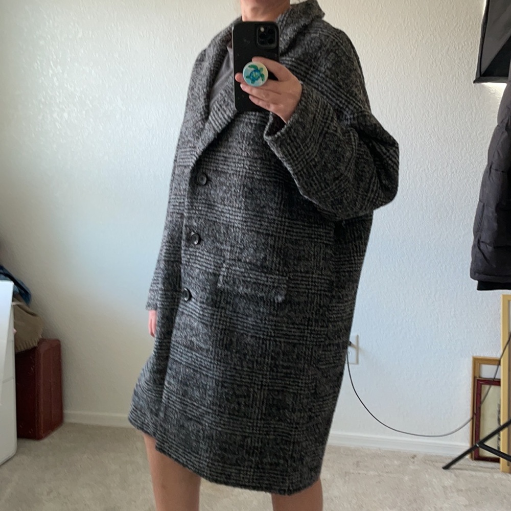 Sold. NWT Levi’s Wool Blend Cocoon Coat Size Small - Picture 12 of 14